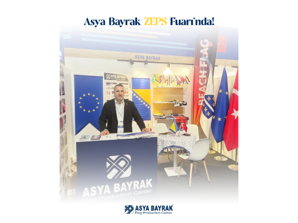 Asya Bayrak Zeps Fuarı'nda