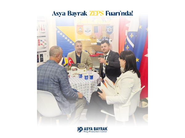 Asya Bayrak Zeps Fuarı'nda