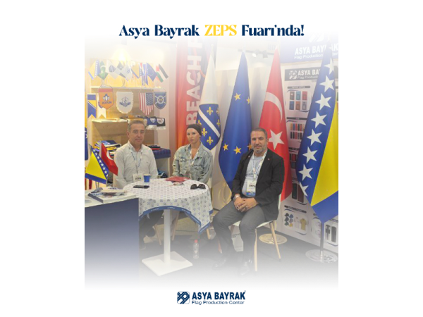 Asya Bayrak Zeps Fuarı'nda