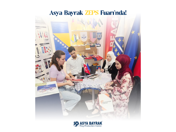 Asya Bayrak Zeps Fuarı'nda